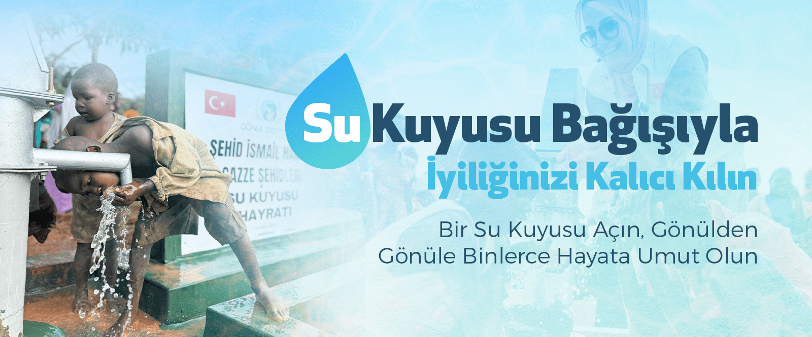 “Temiz su için, kilometrelerce yol yürüyenler var…”
